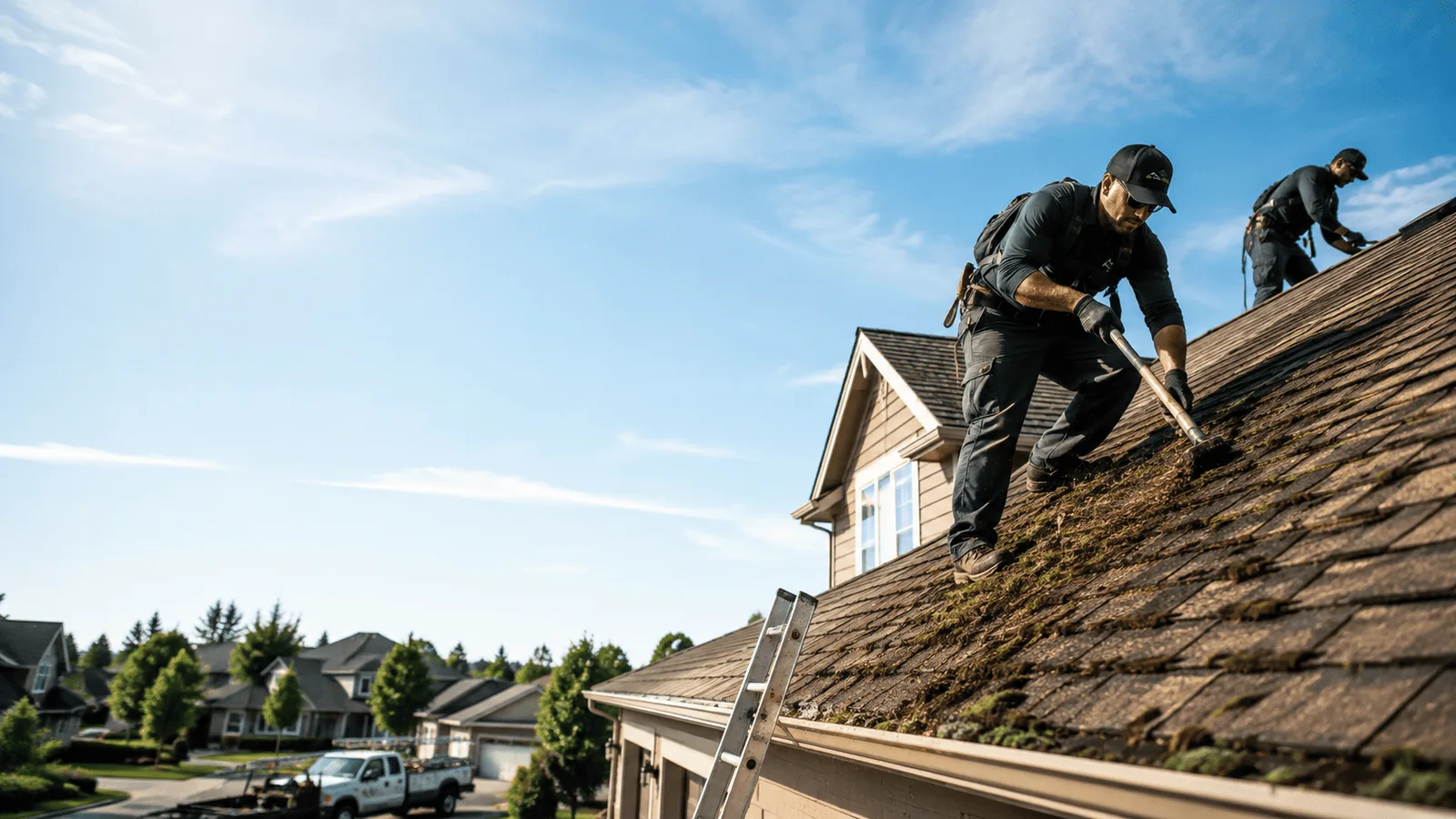 Roof Moss Removal in Raymond, OH near me